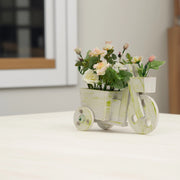 Vintage Bloom(White) - Flowers For Decor | White Flowers Decor | Shelves Decor